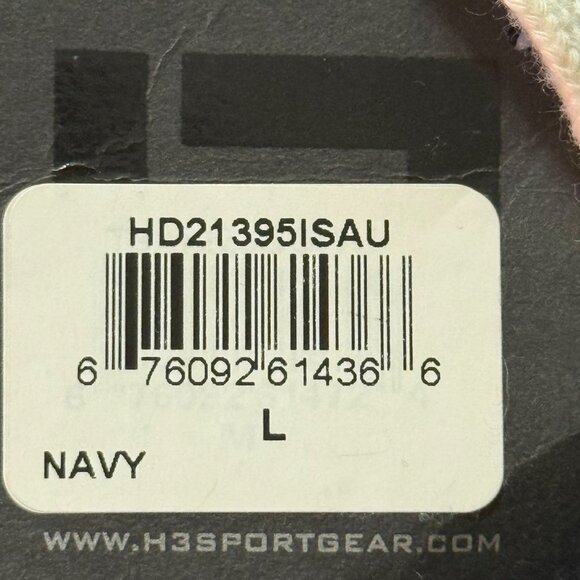 NASA Men's SpaceX DM-2 Navy Hoodie Sweatshirt By H3Sportgear Size Large NWT - Picture 6 of 8